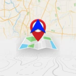 maps all in one, speedometer android application logo